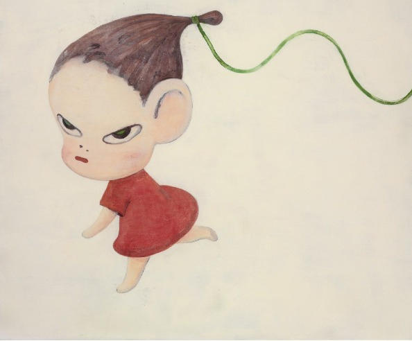Runaway Baby; Acrylic on canvas; 108 x 117cm; 1995.