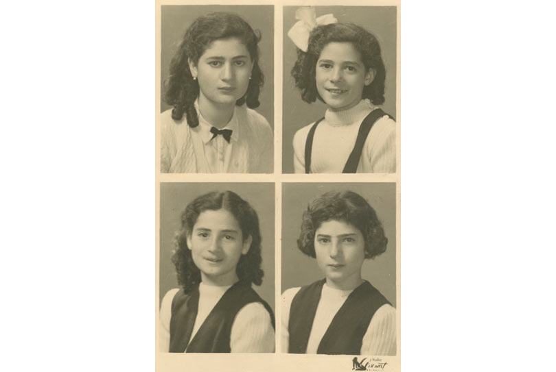 Một trong những bức ảnh của series “Lost&Found” (Mất&tìm lại) của Yasmine Eid-Sabbagh và Rozenn Quere, series tái sử dụng ảnh cũ của một gia đình tha hương.